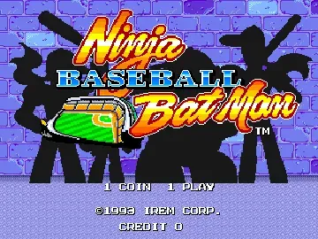 Ninja Baseball Batman (US)-MAME 2003